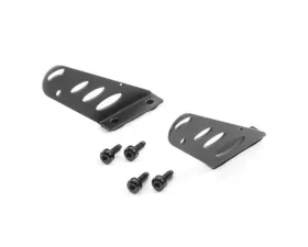 Quadratec J3 Light Bar Hood Mount Brackets for Jeep Wrangler 2007-2018
